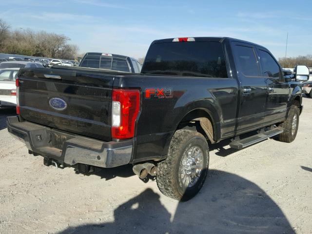 1FT7W2BT8HEC89904 - 2017 FORD F250 SUPER BLACK photo 4