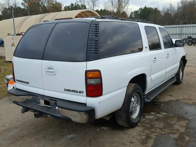 1GNFK16T61J277623 - 2001 CHEVROLET SUBURBAN K WHITE photo 4