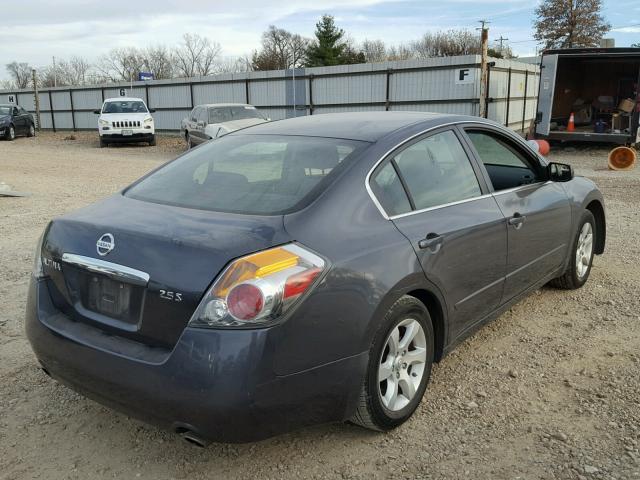 1N4AL21E77N438017 - 2007 NISSAN ALTIMA 2.5 CHARCOAL photo 4