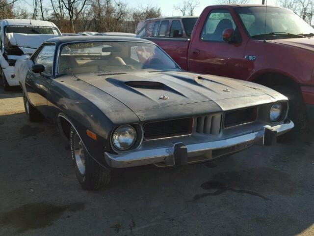 BH23G3B478305 - 1973 PLYMOUTH BARRACUDA BLACK photo 1