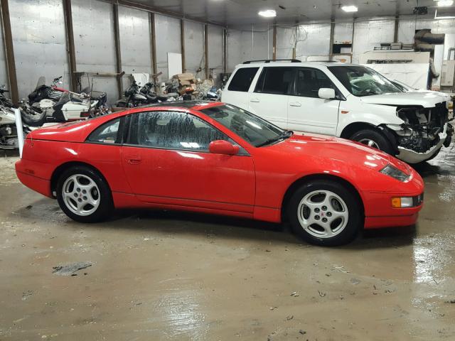 JN1RZ24H2PX538082 - 1993 NISSAN 300ZX RED photo 9