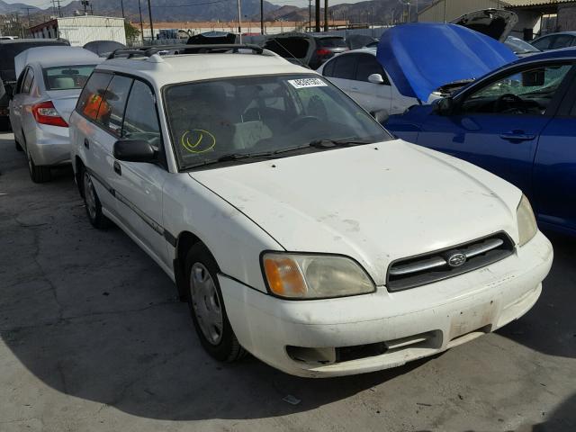 4S3BH635016308621 - 2001 SUBARU LEGACY L WHITE photo 1