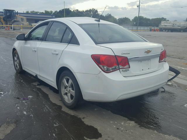 1G1PF5SC9C7178317 - 2012 CHEVROLET CRUZE LT WHITE photo 3