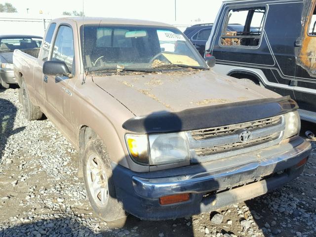 4TAVL52N8XZ570770 - 1999 TOYOTA TACOMA XTR TAN photo 1