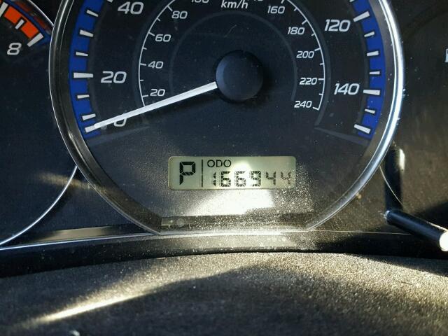 JF2SH6CC8AH779968 - 2010 SUBARU FORESTER 2 BLUE photo 8