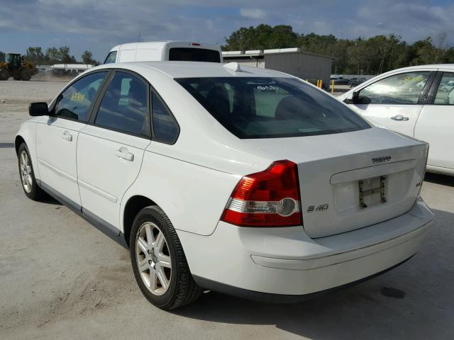 YV1MS382162179921 - 2006 VOLVO S40 2.4I WHITE photo 3