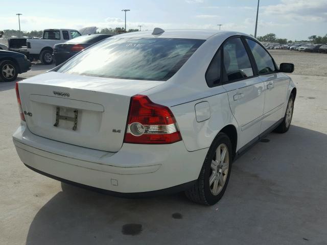 YV1MS382162179921 - 2006 VOLVO S40 2.4I WHITE photo 4