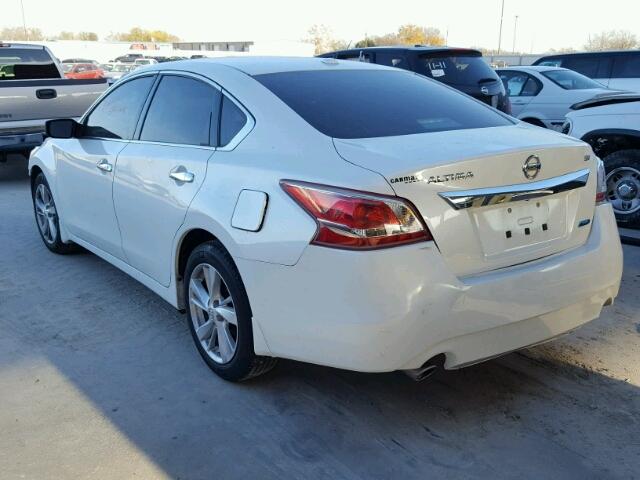 1N4AL3AP7DC145765 - 2013 NISSAN ALTIMA 2.5 WHITE photo 3