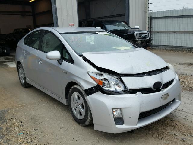 JTDKN3DU5A0082981 - 2010 TOYOTA PRIUS SILVER photo 1