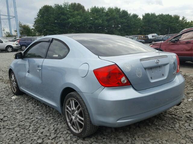 JTKDE177970199256 - 2007 TOYOTA SCION TC 蓝色 照片 3