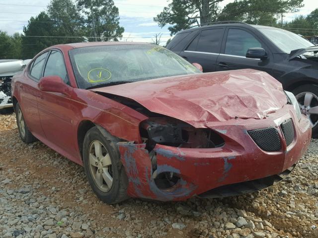 2G2WP552381158883 - 2008 PONTIAC GRAND PRIX წითელი ფოტო 1