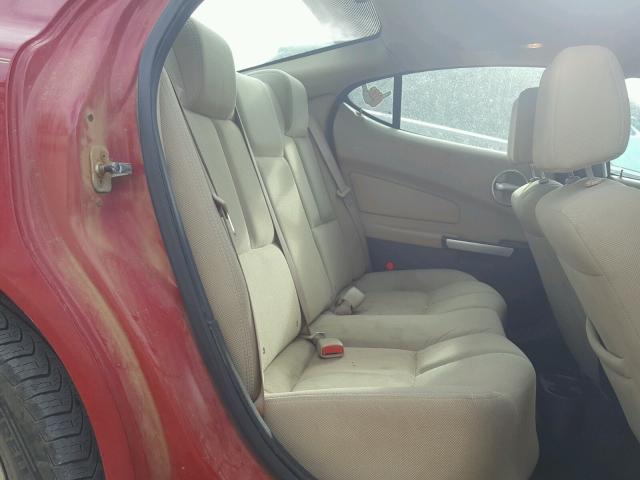 2G2WP552381158883 - 2008 PONTIAC GRAND PRIX წითელი ფოტო 6