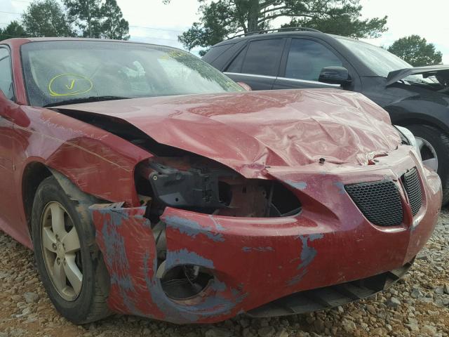 2G2WP552381158883 - 2008 PONTIAC GRAND PRIX წითელი ფოტო 9