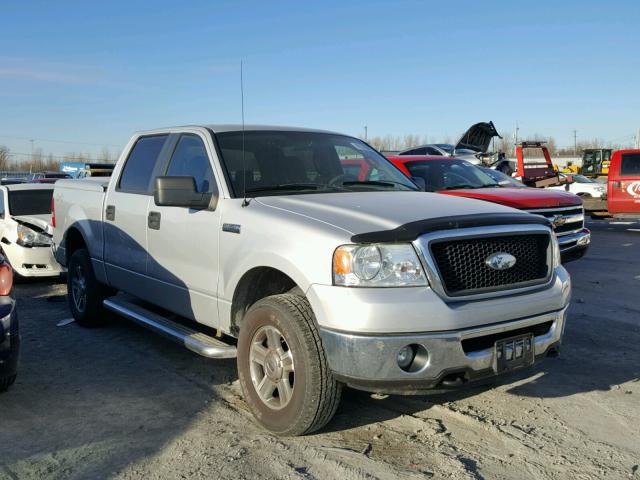 1FTRW14W67KD04717 - 2007 FORD F150 SUPER SILVER photo 1