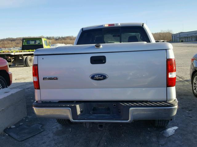 1FTRW14W67KD04717 - 2007 FORD F150 SUPER SILVER photo 9