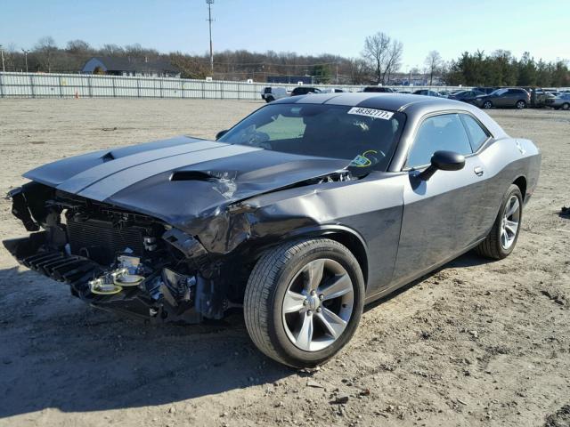 2C3CDZAG4FH888746 - 2015 DODGE CHALLENGER GRAY photo 2