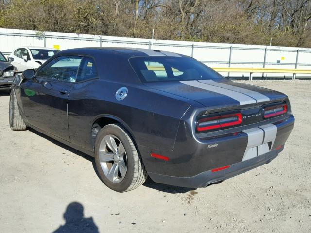 2C3CDZAG4FH888746 - 2015 DODGE CHALLENGER GRAY photo 3