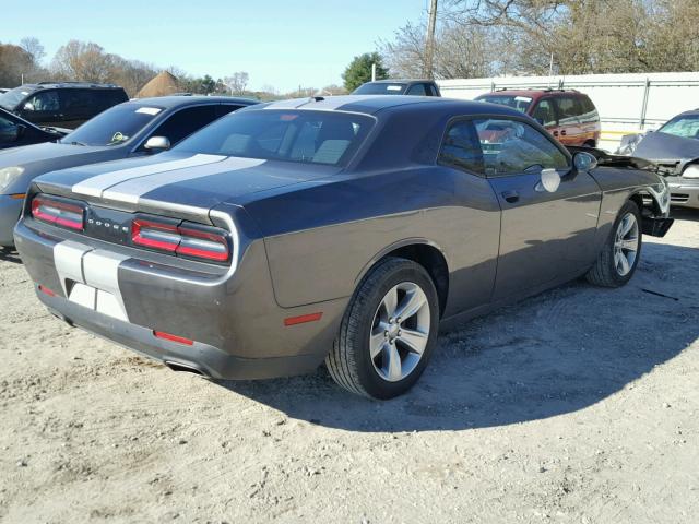 2C3CDZAG4FH888746 - 2015 DODGE CHALLENGER GRAY photo 4