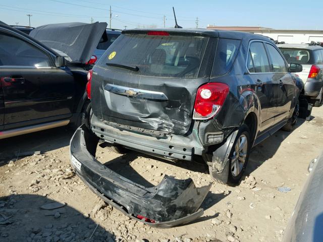 2GNALAEK6E6222303 - 2014 CHEVROLET EQUINOX LS BLACK photo 4