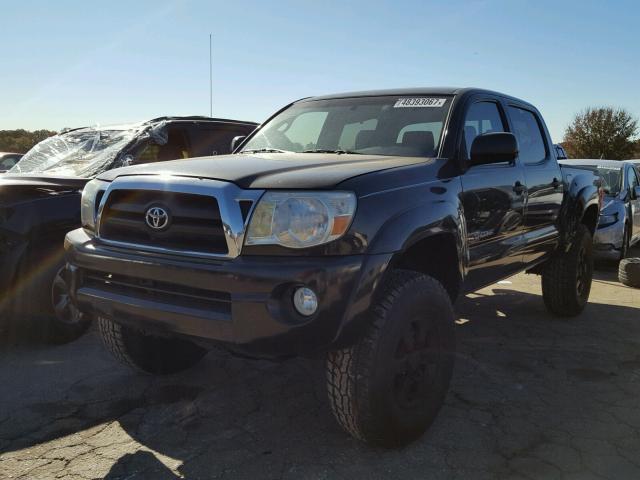 5TELU42N96Z289891 - 2006 TOYOTA TACOMA DOU BLACK photo 2