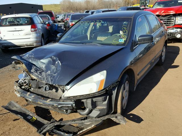 1HGCM56495A057339 - 2005 HONDA ACCORD LX GREEN photo 2