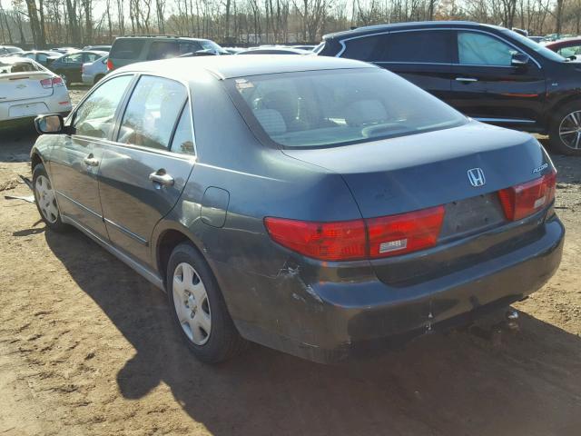 1HGCM56495A057339 - 2005 HONDA ACCORD LX GREEN photo 3