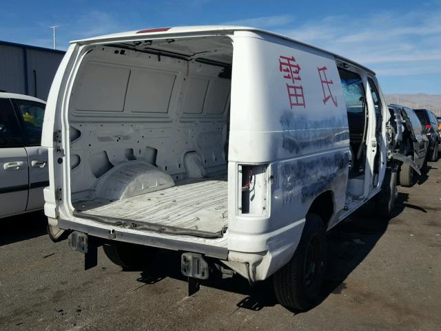 1FTNE14W88DB08608 - 2008 FORD ECONOLINE WHITE photo 4