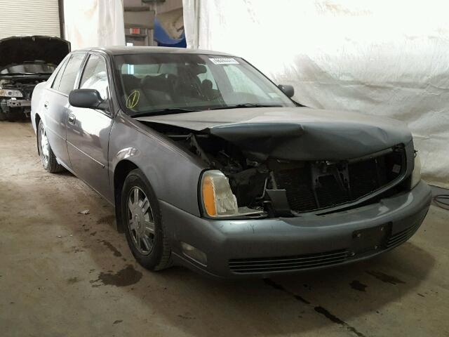 1G6KD54Y84U157142 - 2004 CADILLAC DEVILLE GRAY photo 1