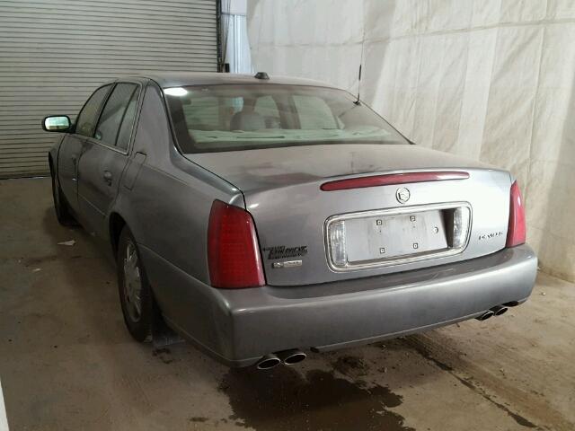 1G6KD54Y84U157142 - 2004 CADILLAC DEVILLE GRAY photo 3