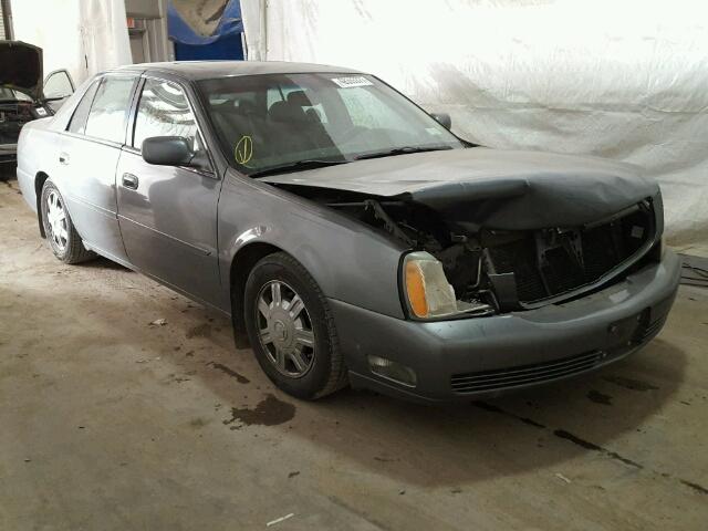 1G6KD54Y84U157142 - 2004 CADILLAC DEVILLE GRAY photo 9