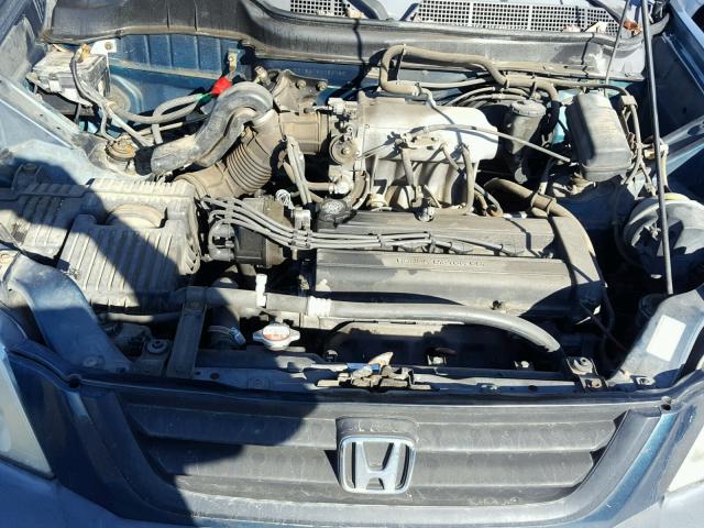 JHLRD1841WC083750 - 1998 HONDA CR-V LX BLUE photo 7