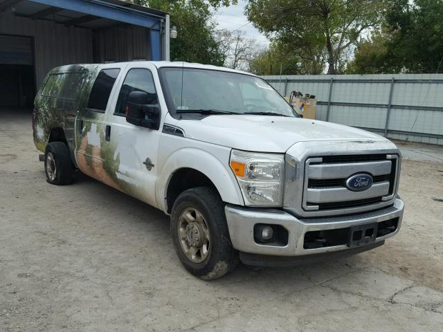 1FT7W2ATXEEA52621 - 2014 FORD F250 SUPER WHITE photo 1