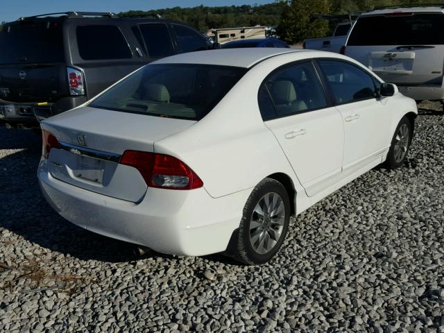 19XFA16959E002530 - 2009 HONDA CIVIC EXL 白色 照片 4