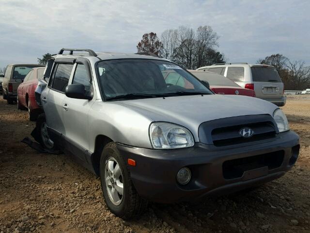 KM8SC13D35U913366 - 2005 HYUNDAI SANTA FE G SILVER photo 1