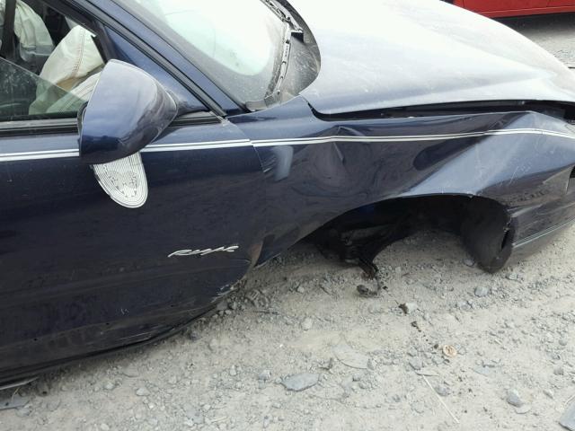 2G4WF5510Y1105849 - 2000 BUICK REGAL GS BLUE photo 9