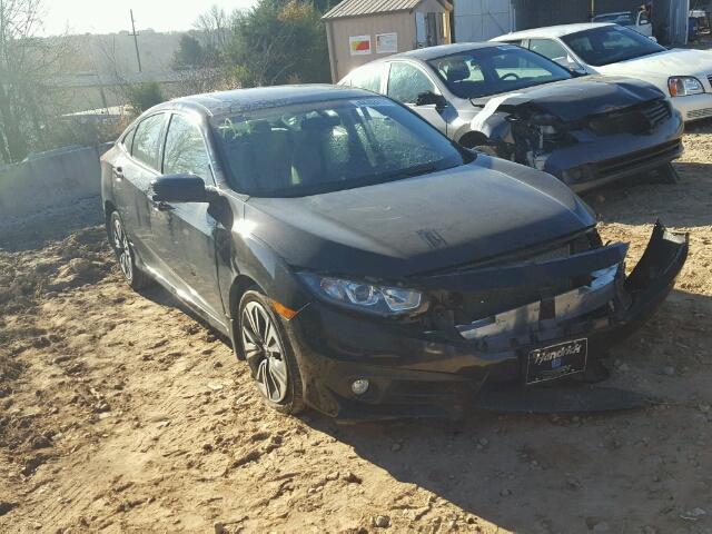 19XFC1F38GE222490 - 2016 HONDA CIVIC EX შავი ფოტო 1