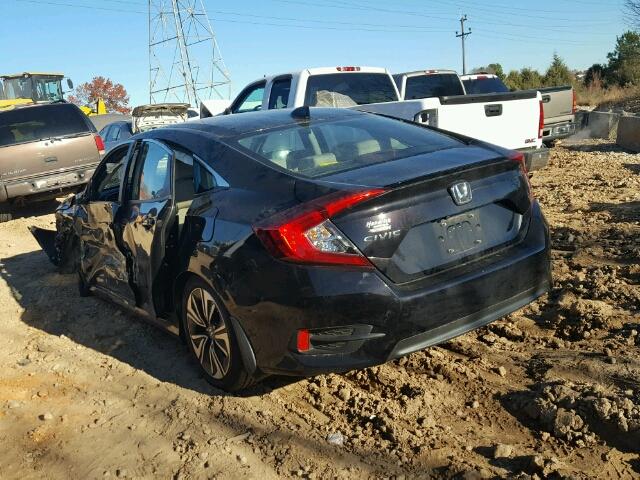 19XFC1F38GE222490 - 2016 HONDA CIVIC EX შავი ფოტო 3