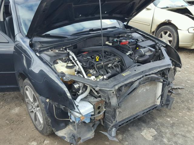 3FAHP07Z49R149193 - 2009 FORD FUSION SE BLACK photo 9