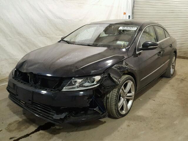 WVWBP7AN9DE500402 - 2013 VOLKSWAGEN CC SPORT BLACK photo 2