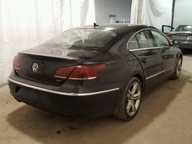 WVWBP7AN9DE500402 - 2013 VOLKSWAGEN CC SPORT BLACK photo 4