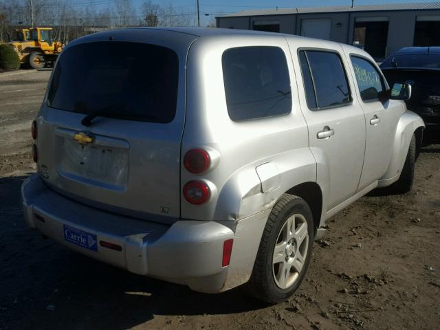 3GNDA23D08S527945 - 2008 CHEVROLET HHR LT SILVER photo 4