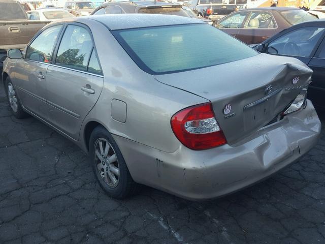 4T1BE30K53U246077 - 2003 TOYOTA CAMRY LE TAN photo 3