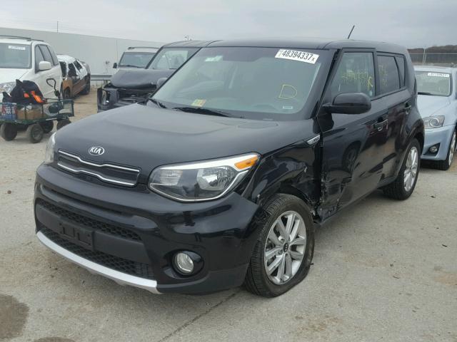 KNDJP3A58H7418529 - 2017 KIA SOUL + BLACK photo 2