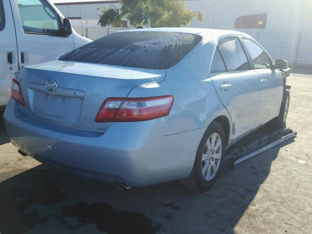 4T1BK46K89U587522 - 2009 TOYOTA CAMRY SE BLUE photo 4