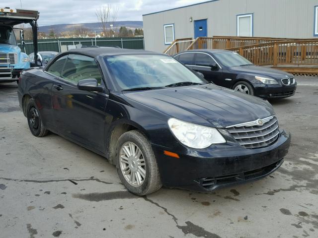 1C3LC55R78N681656 - 2008 CHRYSLER SEBRING TO BLACK photo 1