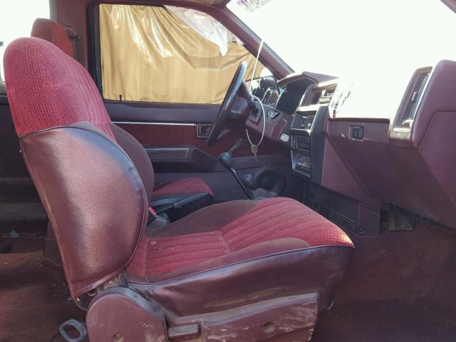 1N6HD16Y0LC364896 - 1990 NISSAN D21 KING C RED photo 5