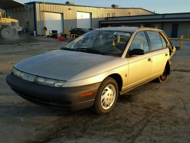 1G8ZH8285VZ231426 - 1997 SATURN SW1 GOLD photo 2