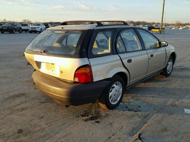 1G8ZH8285VZ231426 - 1997 SATURN SW1 GOLD photo 4