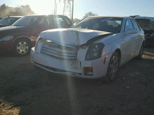 1G6DP577160106420 - 2006 CADILLAC CTS HI FEA WHITE photo 2