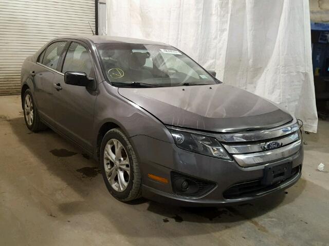 3FAHP0HA8CR125866 - 2012 FORD FUSION SE GRAY photo 1